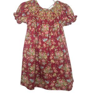 Banana Split Floral Smock